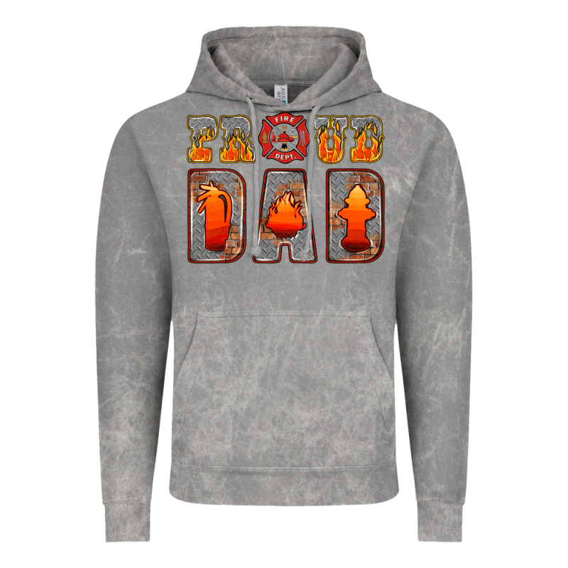 Proud Dad Vintage Hoodie by HRA Design Shop | Teevron