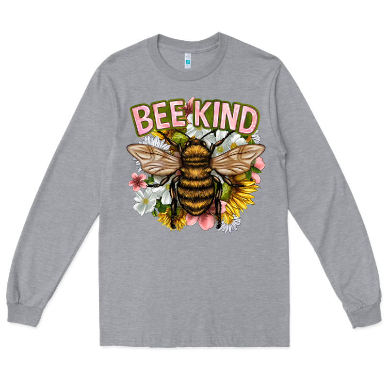 Bee Kind Long Sleeve Tee by NancyCooperArtShop | Teevron