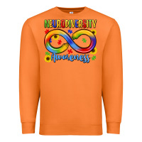 Carrot neurodiversity awareness Premium Sweatshirt - LillyAllenDesigns