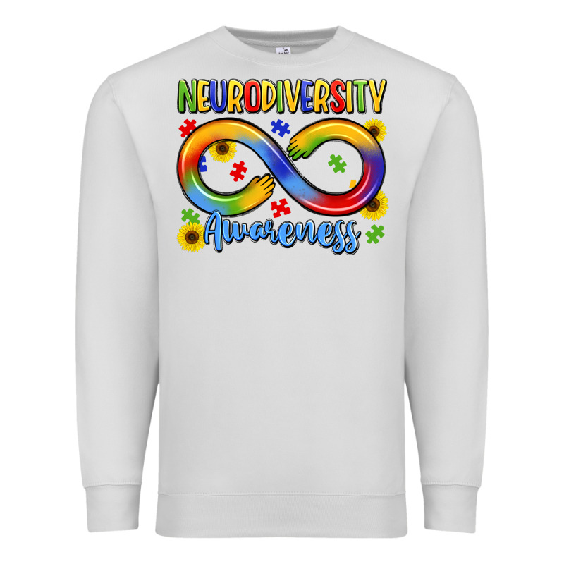 Neurodiversity Awareness Premium Sweatshirt by LillyAllenDesigns | Teevron