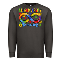 Smoke neurodiversity awareness Premium Sweatshirt - LillyAllenDesigns