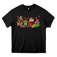 Black wine coffee cups Heavy Core Tee - texasbilliewilder