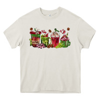 Cream wine coffee cups Heavy Core Tee - texasbilliewilder