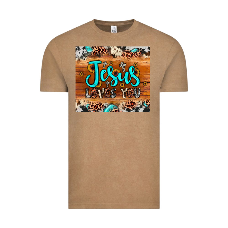 Jesus Loves You Vintage Tee by JahusDesignShop | Teevron