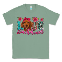 Sage love dachshunds Classic Tee - Artiststas