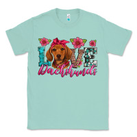 Seafoam love dachshunds Classic Tee - Artiststas