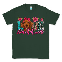 Sports Green love dachshunds Classic Tee - Artiststas
