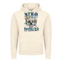 Vintage Artic not made for winter skull Vintage Hoodie - FaDigitalArtStudio