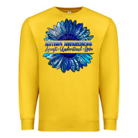 Lemon autism awareness accept understand love blue Premium Sweatshirt - LillyAllenDesigns
