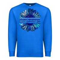 True Royal autism awareness accept understand love blue Premium Sweatshirt - LillyAllenDesigns