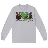 Moon Dust Peace Love Chimpanzee Long Sleeve Tee - LillyAllenDesigns