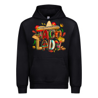 Black cinco de mayo taco lady Urban Hoodie - CowGirlArtShop