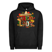 Pigment Black cinco de mayo taco lady Urban Hoodie - CowGirlArtShop