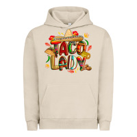 Pigment French Oak cinco de mayo taco lady Urban Hoodie - CowGirlArtShop