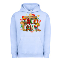 Pigment Grape Ice cinco de mayo taco lady Urban Hoodie - CowGirlArtShop
