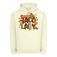 Pigment Pistachio cinco de mayo taco lady Urban Hoodie - CowGirlArtShop