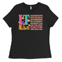 It Is Okay To Ladies Tee | Teevron