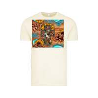 Vintage Arctic leopard cross sunflower Vintage Tee - JahusDesignShop