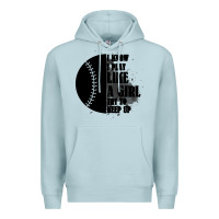 Blue Mist I Know I Play Like A Girl Try To Keep Up Premium Hoodie - Bettercallsaul