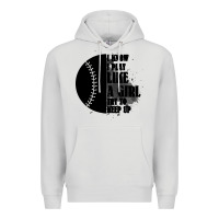 Dove Grey I Know I Play Like A Girl Try To Keep Up Premium Hoodie - Bettercallsaul