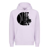 Lilac I Know I Play Like A Girl Try To Keep Up Premium Hoodie - Bettercallsaul