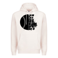 Pale Pink I Know I Play Like A Girl Try To Keep Up Premium Hoodie - Bettercallsaul