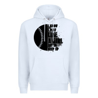 White I Know I Play Like A Girl Try To Keep Up Premium Hoodie - Bettercallsaul