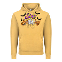 Vintage Mustard stay spooky Vintage Hoodie - RacoonDesign