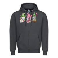 Smoke spring gnomes Zipper Hoodie - MaliasSmallBusiness