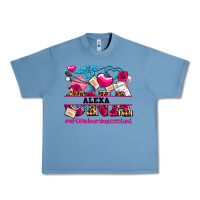 Pebble Blue costom name valentines day cna certified nursing Urban Heavy Tee - AdoDesignShop