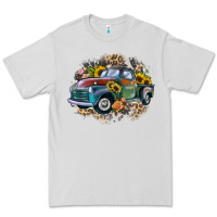 Dove Grey vintage truck western Premium Tee - Zillion Design Studio