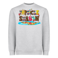 Heather Grey popsicle season Heavyweight Sweatshirt - AdoDesignShop