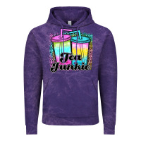 Cloud Purple tea junkie Vintage Hoodie - JahusDesignShop