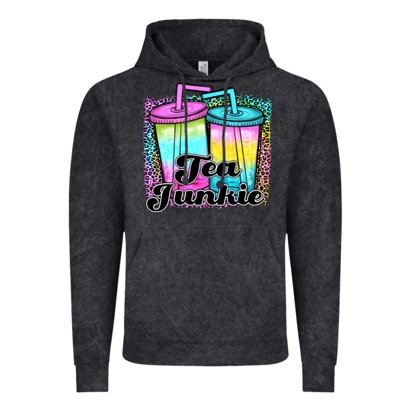 Tea Junkie Vintage Hoodie by JahusDesignShop | Teevron