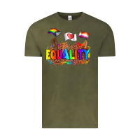 Vintage Olive equality pride flags Vintage Tee - AdoDesignShop