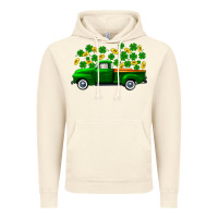 Vintage Artic st patricks shamrock gold truck Vintage Hoodie - FaDigitalArtStudio