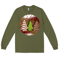 Army Green Christmas tree cakes Christmas Long Sleeve Tee - Jasminsmagicworld