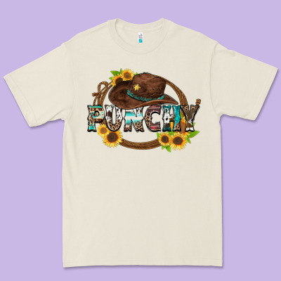 Punchy Premium Tee Designed By Zillion Design Studio