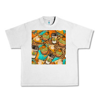 Lunar Rock autumn cupcakes seamless pattern Urban Heavy Tee - BundleAndBundleShop