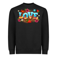 Black love summer Heavyweight Sweatshirt - AdoDesignShop
