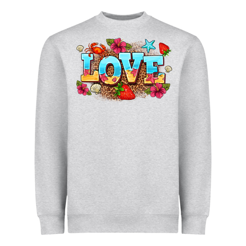 Love Summer Heavyweight Sweatshirt by AdoDesignShop | Teevron