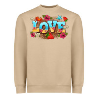 Mushroom love summer Heavyweight Sweatshirt - AdoDesignShop