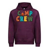 Mauve Wine camp crew Urban Hoodie - CowGirlArtShop