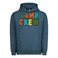 Pigment Midnight Navy camp crew Urban Hoodie - CowGirlArtShop