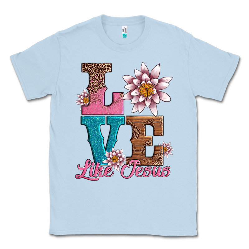 Valentines Day Love Like Jesus Classic Tee by AdoDesignShop | Teevron