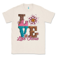 Natural valentines day love like jesus Classic Tee - AdoDesignShop
