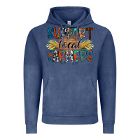 Vintage Denim support local farmers Vintage Hoodie - RacoonDesign