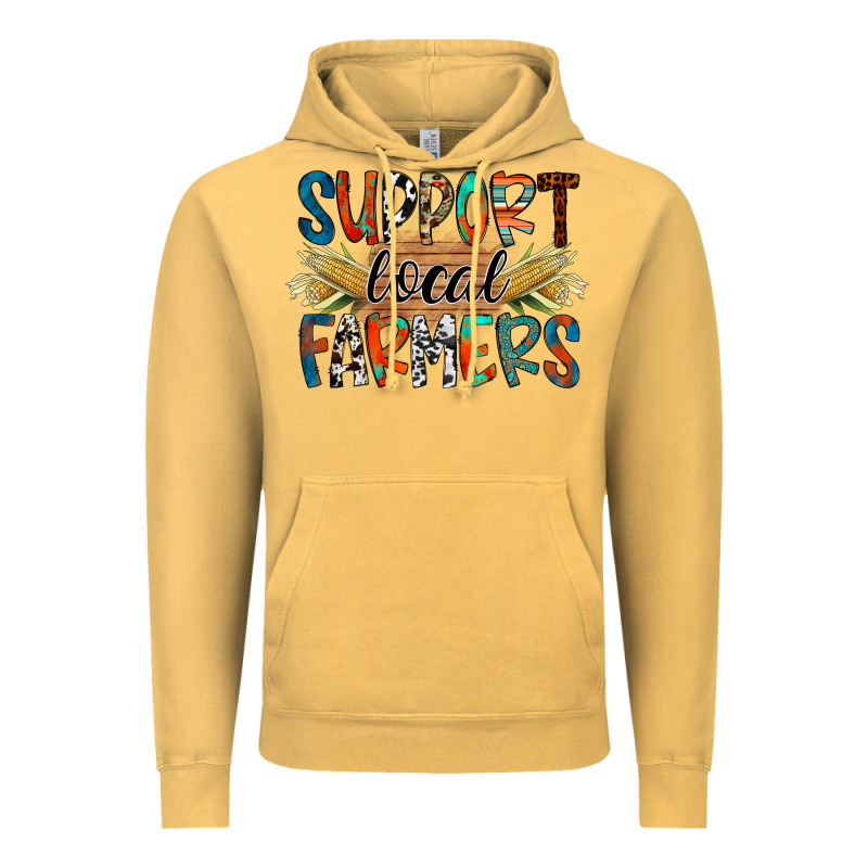 Support Local Farmers Vintage Hoodie by RacoonDesign | Teevron