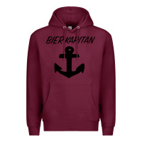 Burgundy Bier Kapitan Premium Hoodie - Bettercallsaul