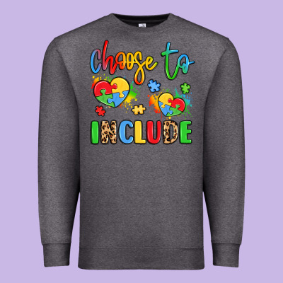 Choose To Include Premium Sweatshirt Designed By Lillyallendesigns